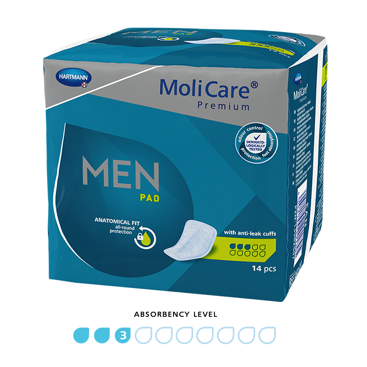 MoliCare Premium Men Pad 3 Drops 406ml 168603