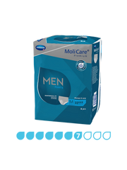 MoliCare Premium Men Pants 7 Drops product packaging