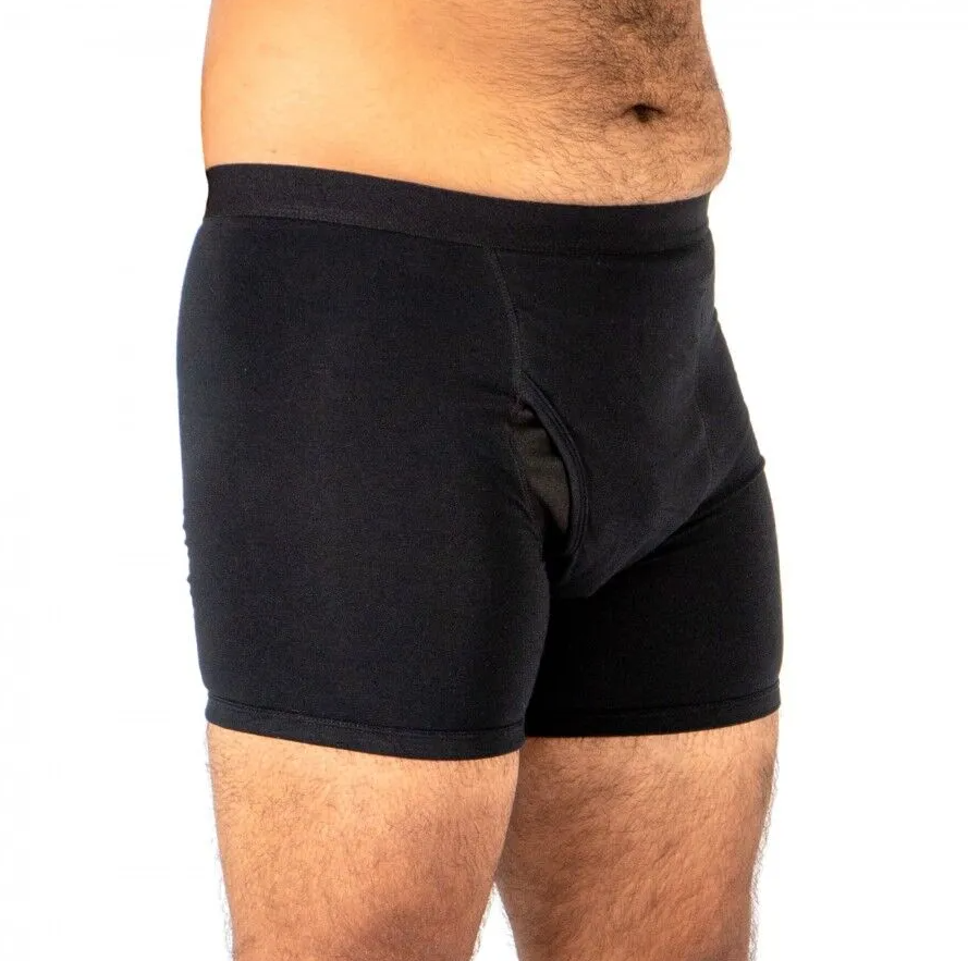 Tena Washable Underwear Male Extra Large 102-107cm Black 84934 Each