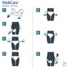 MoliCare Premium Elastic 8 Drops Incontinence Briefs product image