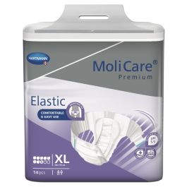 MoliCare Premium Elastic 8 Drops Incontinence Briefs product image