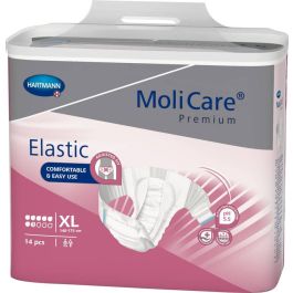 MoliCare Premium Elastic 7 Drops Incontinence Briefs product image