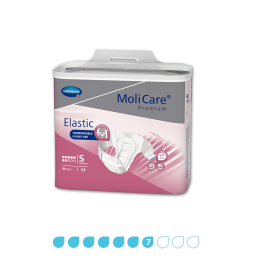 MoliCare Premium Elastic 7 Drops Incontinence Briefs product image