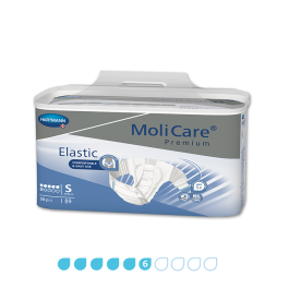 MoliCare Premium Elastic 6 Drops Incontinence Briefs product image