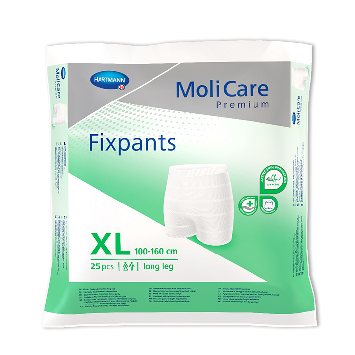 MoliCare Premium FixPants Short Unisex Extra Large 90-125cm 947714