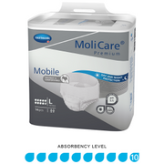 MoliCare Premium Mobile 10 Drops Incontinence Pants product image