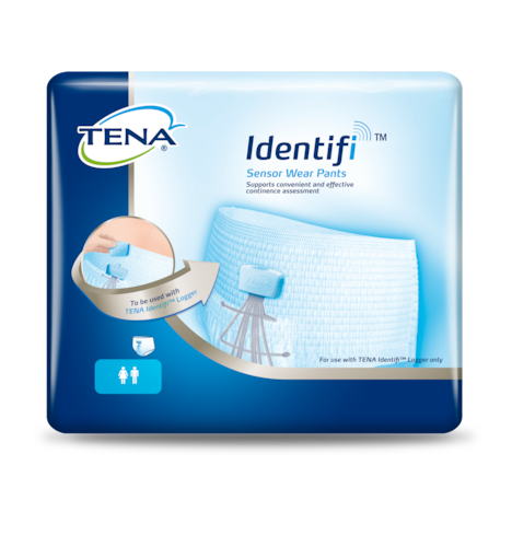 Tena Identifi Sensor Wear Pants Unisex Medium 80-110cm 1200ml 8276