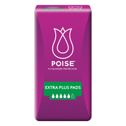 Poise Pads Extra Plus Female Night Time 365x130mm 550ml White 91691