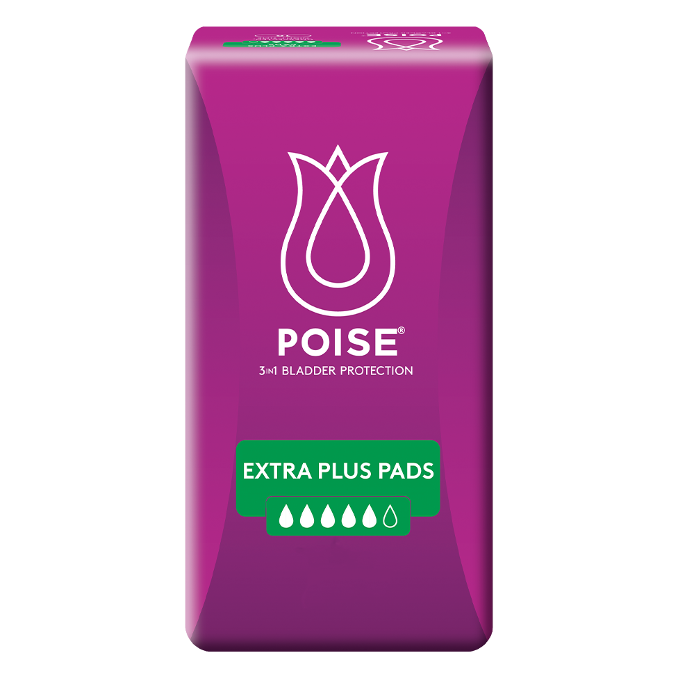 Poise Pads Extra Plus Female Night Time 365x130mm 550ml White 91691