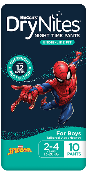 Huggies DryNites Boys Pyjama Pants 2-4 13-20kg 21489