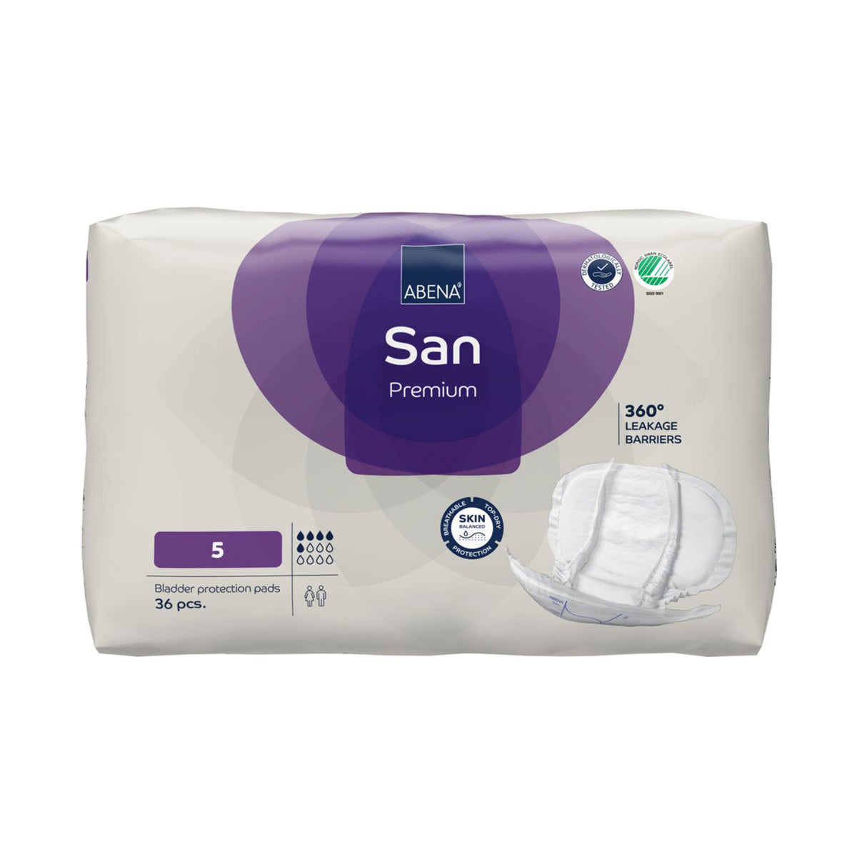 Abena San 5 Premium 54x28cm Purple SA1000021307