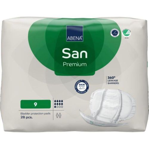 Abena San Premium 9 Shaped Incontinence Pad Unisex 73cmx37cm 2400ml 1000021311