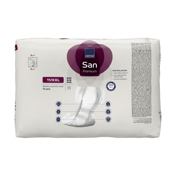 Abena San 11 Bariatric Unisex XXL 84x46cm 9 Drops 3400ml Plum SA1000021316