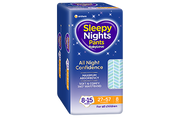 BabyLove SleepyNights Pants 8–15 Years (27–57 kg) manufacturer product packaging