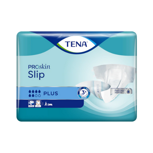 Tena Proskin Slip Plus Briefs Unisex Large 6 Drops 92-144cm 1502ml
