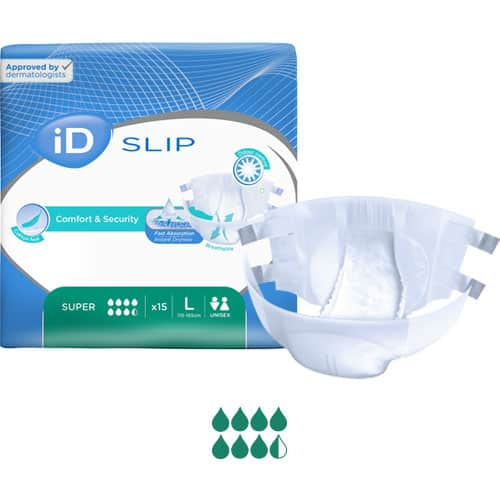 ID Slip Super Unisex Large 115-155cm 7.5 Drops 4100ml 5630375280
