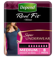 Depend Real Fit for Women Super - Small/Medium