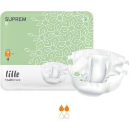 Lille Suprem Fit Extra Plus XL Incontinence Briefs packaging and product image