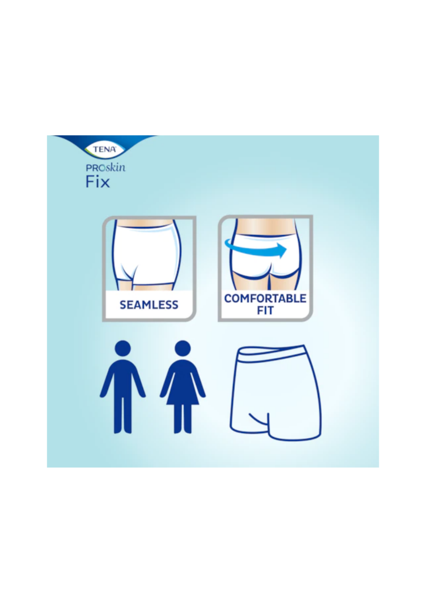 Tena Fix Stretch Pants Medium 65-90cm Blue 754029