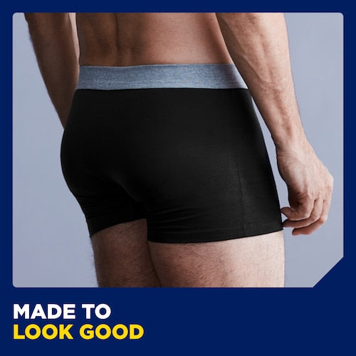 Tena Washable Underwear Male Extra Large 102-107cm Black 84934 Each