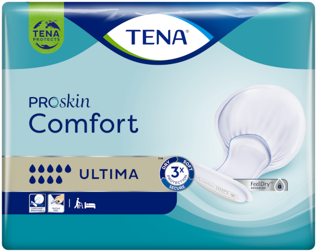 Tena Comfort Proskin Ultima Unisex Pads 9 Drops 2310ml 759011