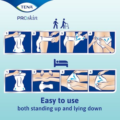 TENA ProSkin Flex Maxi Belted Incontinence Briefs