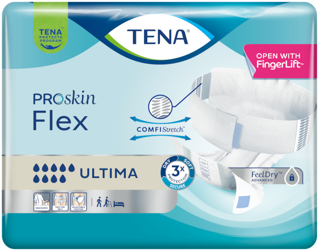 TENA ProSkin Flex Ultima Belted Incontinence Briefs