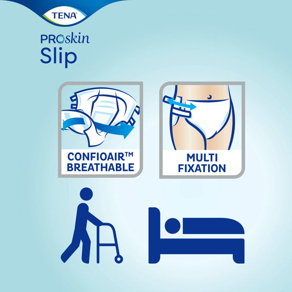 Tena Proskin Slip Super Unisex Extra Large XL 120-160cm 1680ml 712143