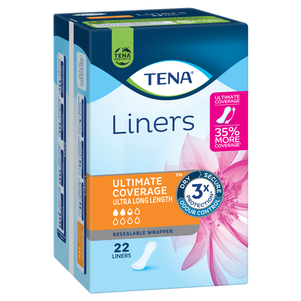 TENA Ultra Long Incontinence Liners 40 mL