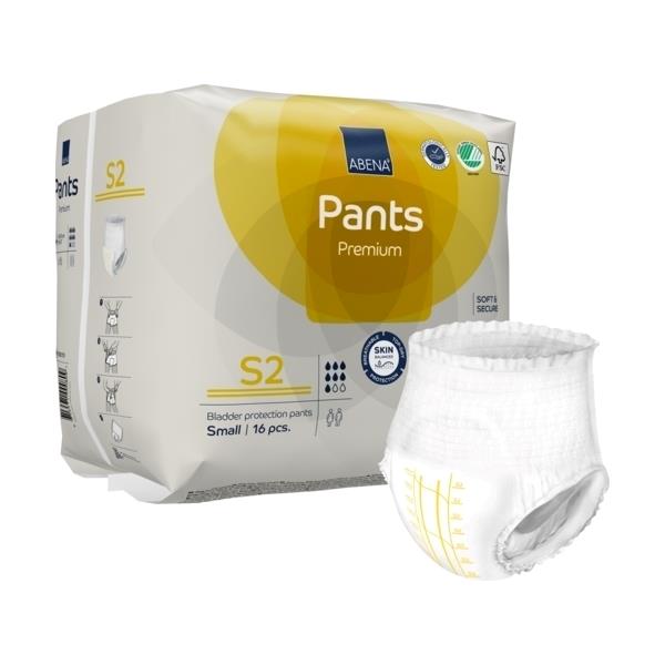 Abena Pants S2 Unisex Small 60-90cm 1900ml SA1000021319